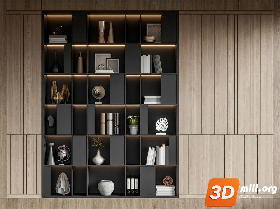 Bookcase Skp Files
